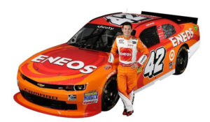 HScott Motorsports with Chip Ganassi Expands Partnership with ENEOS on Larson’s No.42 Chevrolet Camaro in NASCAR XFINITY Series