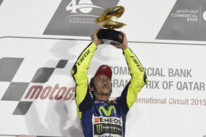 Rossi Rules Stunning Season Opener in Qatar
