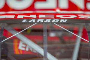 Late Race Fuel Stop Relegates Larson to a 22nd Place Finish