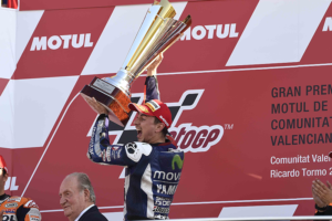 Lorenzo Clinches MotoGP World Championship Title with a Faultless Win in Valencia