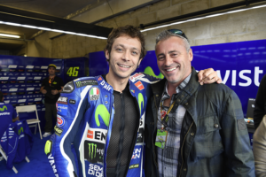 Matt LeBlanc Valentino Rossi MotoGP – Grand Prix of France (Le Mans) 8th May, 2016 