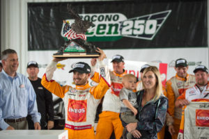 Congratulations to Kyle Larson and CGR for Pocono Green 250 Win!