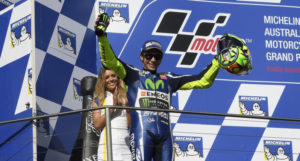 Rossi Grabs Gutsy Second Place in Powerful Phillip Island Performance