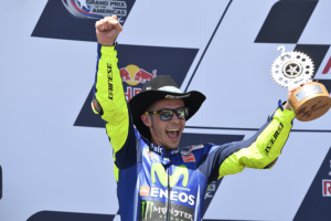 MotoGP: Rossi Clinches Second Place at the Circuit of the Americas