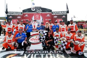 NASCAR: Congrats Kyle Larson and CGR for their win in Richmond!