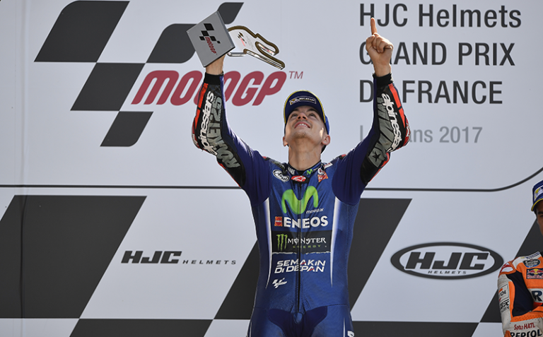 Maverick Vinales Yamaha MotoGP Le Mans France 2017