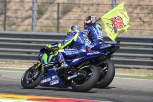 MotoGP: Movistar Yamaha Race to Hard-Fought Fourth and Heroic Fifth Place in Aragon