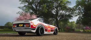 Forza Horizon 4 Showroom Appearance For JDM Legends & ENEOS Datsun 240z