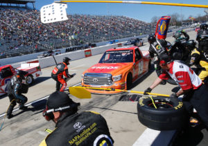 Derek Kraus Shuffled Back After Strong Charge At Martinsville At NASCAR Gander Outdoor Truck Series Race