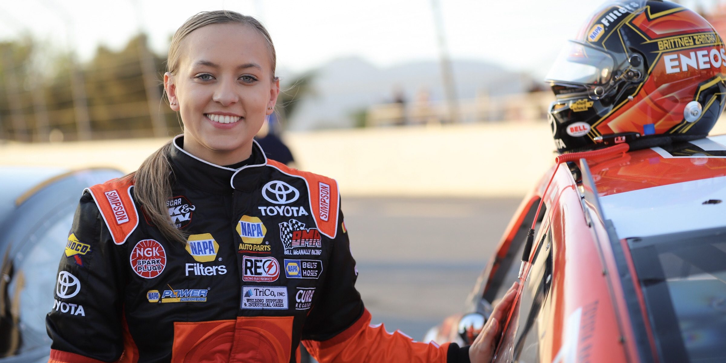 Brittney Zamora Heads to Tucson for Next NASCAR K&N West Race