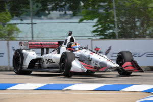 Ferrucci Salvages Detroit Doubleheader Weekend with Top 10 Finish in Race 2