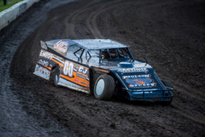 Steve Arpin Wins Heat Race in Return to Dirt Modifieds with ENEOS and Action Engineering