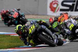 Rossi and Viñales Struggle at Czech MotoGP