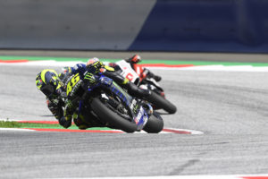 Close Call for Rossi and Viñales at 2020 Austrian MotoGP!