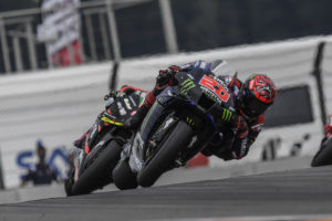 Quartararo Finishes Third in Challenging 2021 German MotoGP