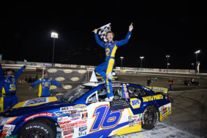 Love Takes Third Consecutive NASCAR Win at Irwindale Speedway