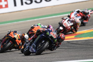 Quartararo Finishes Eighth in Tough 2021 MotoGP Aragón