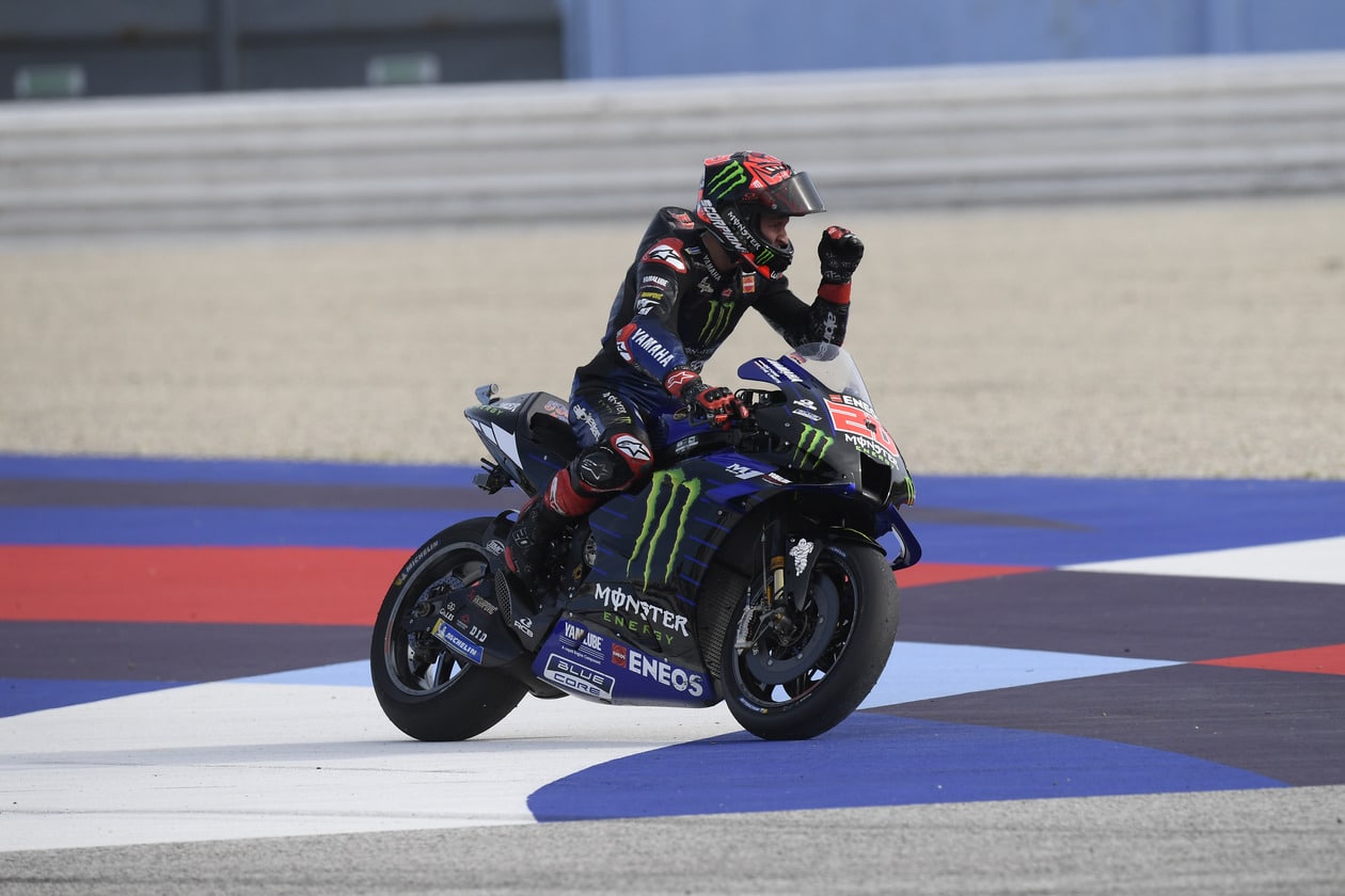 Fabio Quartararo wins MotoGP world championship after rival