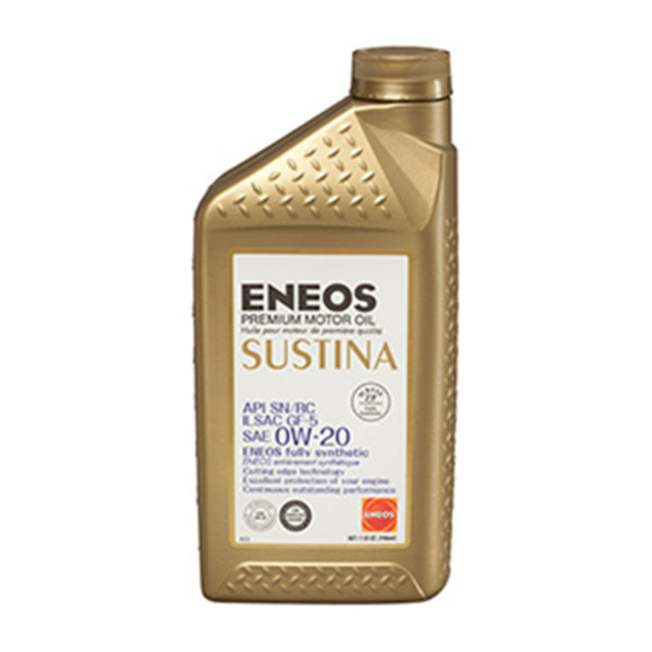 ENEOS SUSTINA 0W-20 SYNTHETIC MOTOR OIL