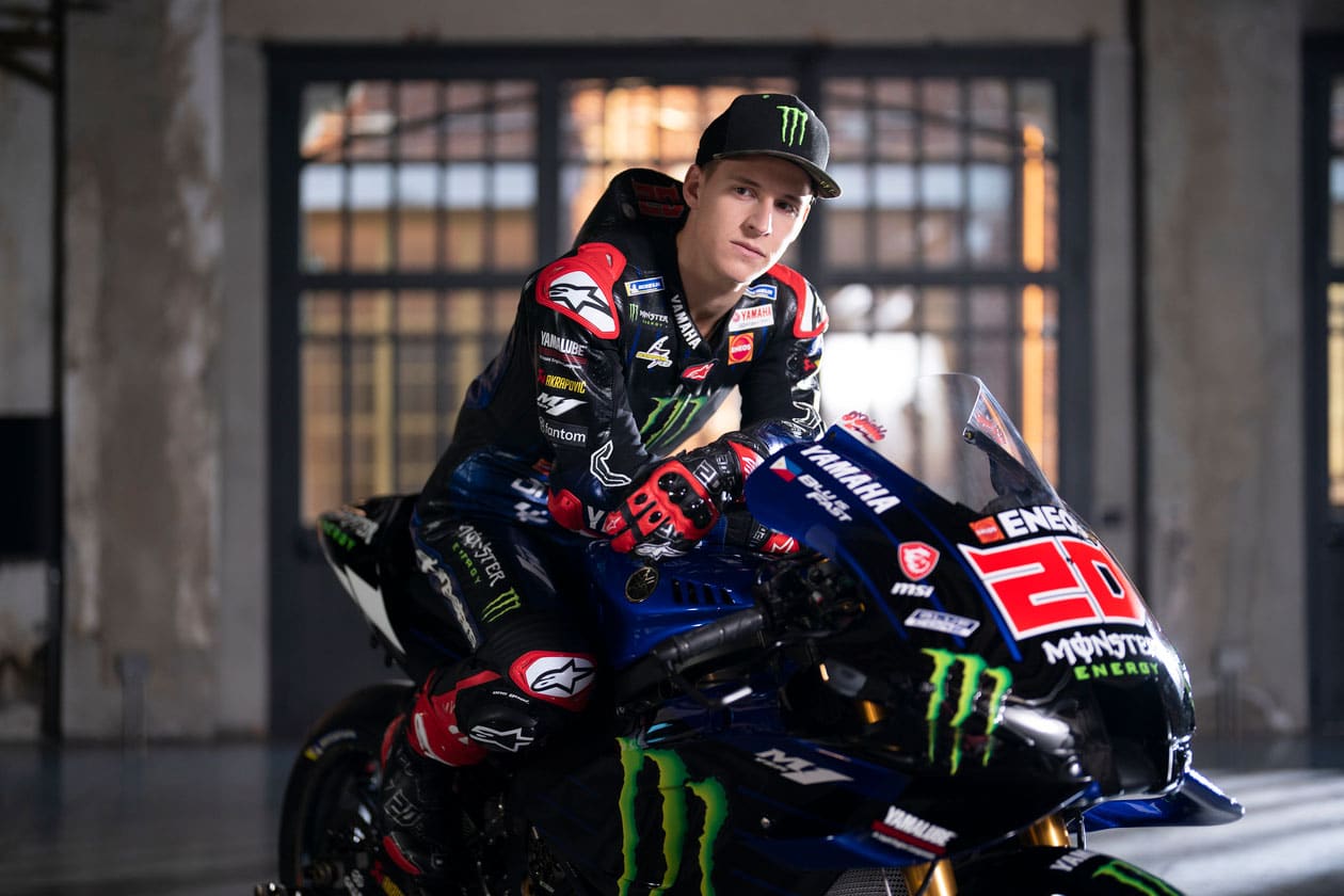 Fabio Quartararo Signs for Monster Energy Yamaha for 2021 and 2022