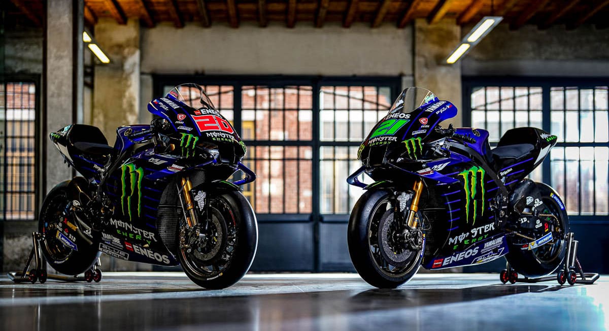 Collection Yamaha Monster Energy FQ20 et Morbidelli : Vêtements et  Accessoires du Team MOTOGP