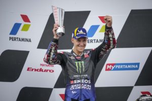 Quartararo finishes Second at 2022 Indonesian MotoGP