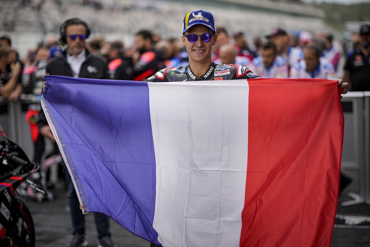 Quartararo Holding French Flag