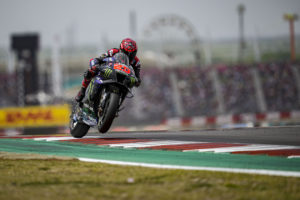 Quartararo Rides On the Limit for Seventh Place at 2022 COTA MotoGP