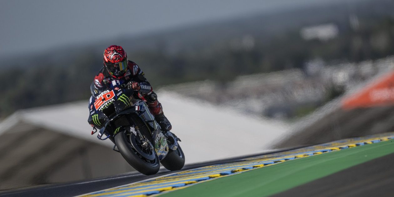 Quartararo MotoGP racer on track