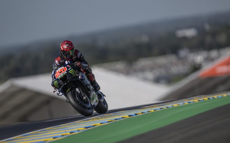 Quartararo MotoGP racer on track