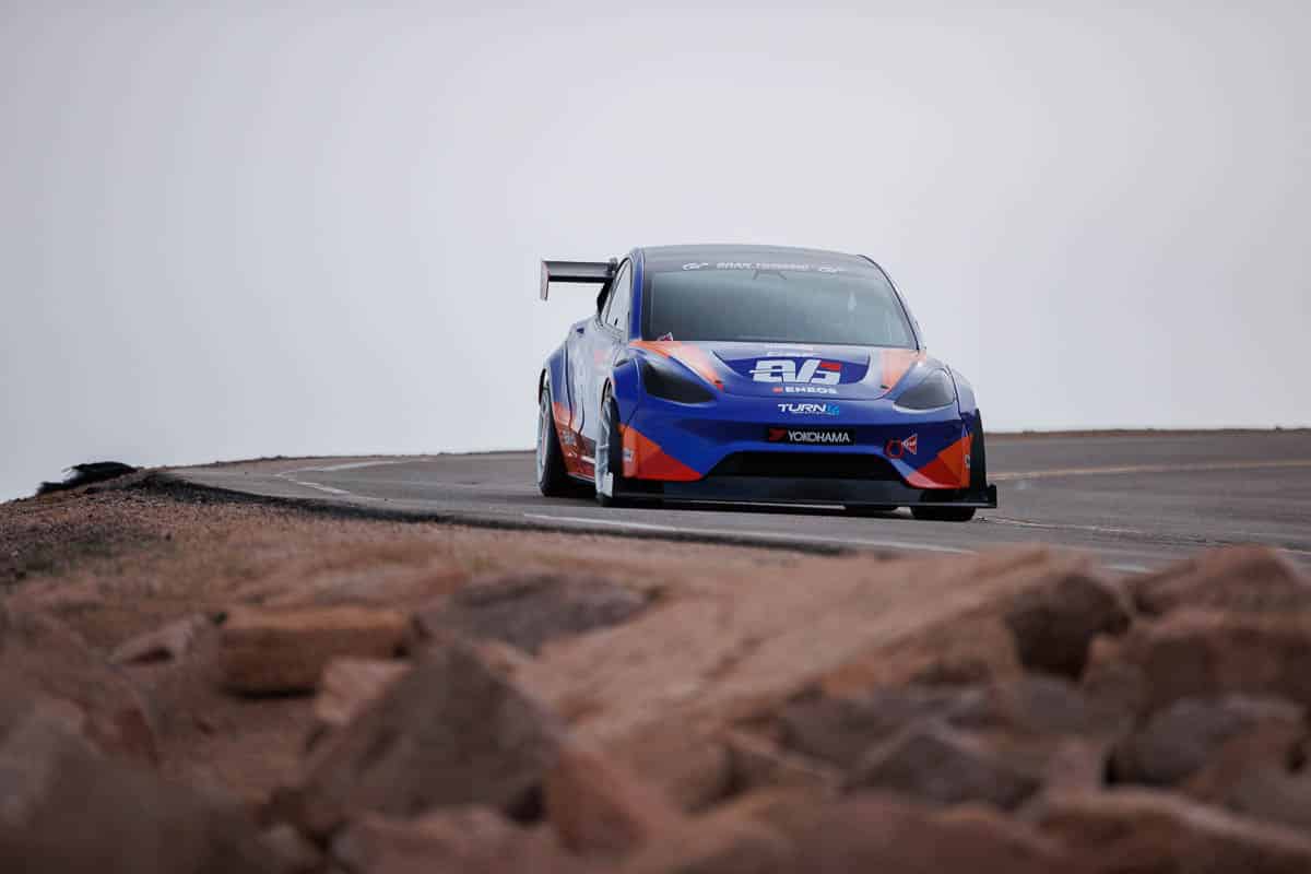 Pikes Peak car driving