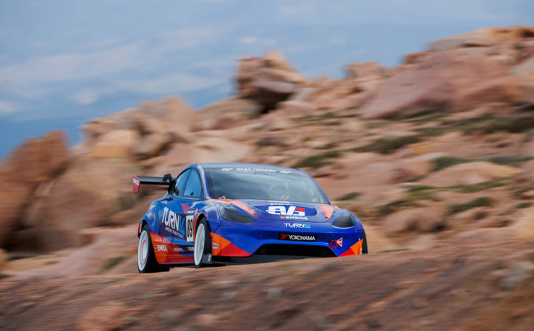 Pikes Peak car driving