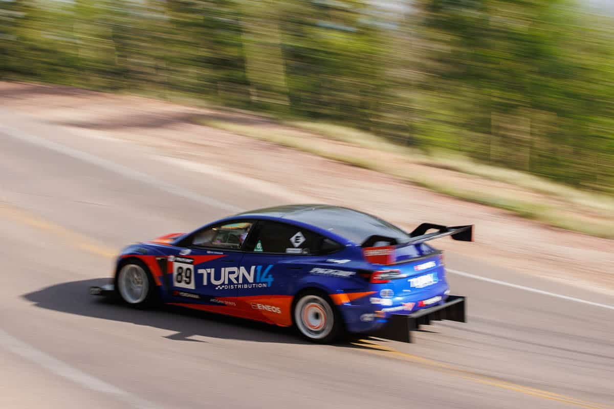 Pikes Peak car driving