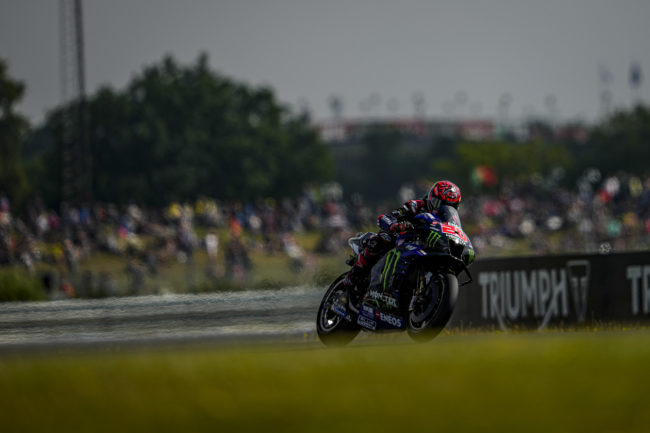 MotoGP Racer on track
