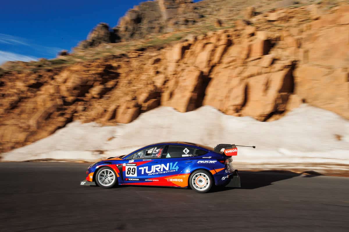 Pikes Peak car driving