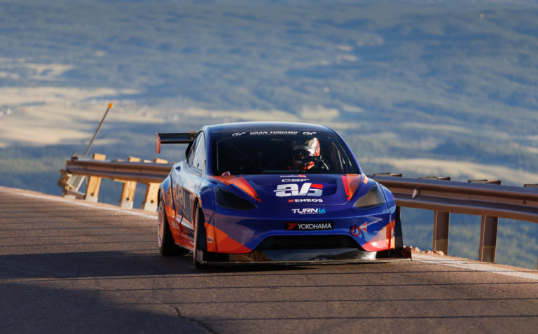 Pikes Peak Car Driving