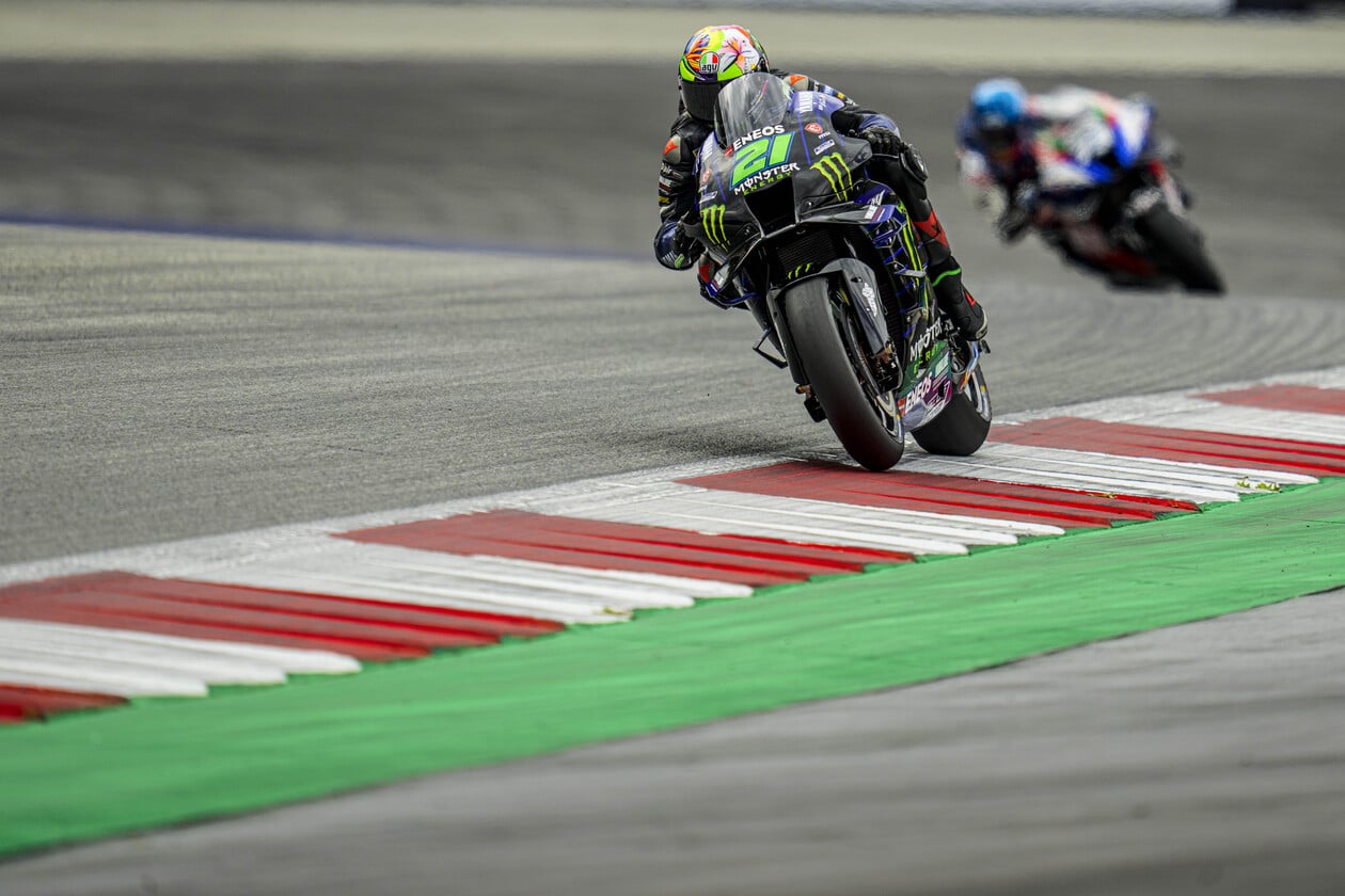 Austrian MotoGP Racers Turning