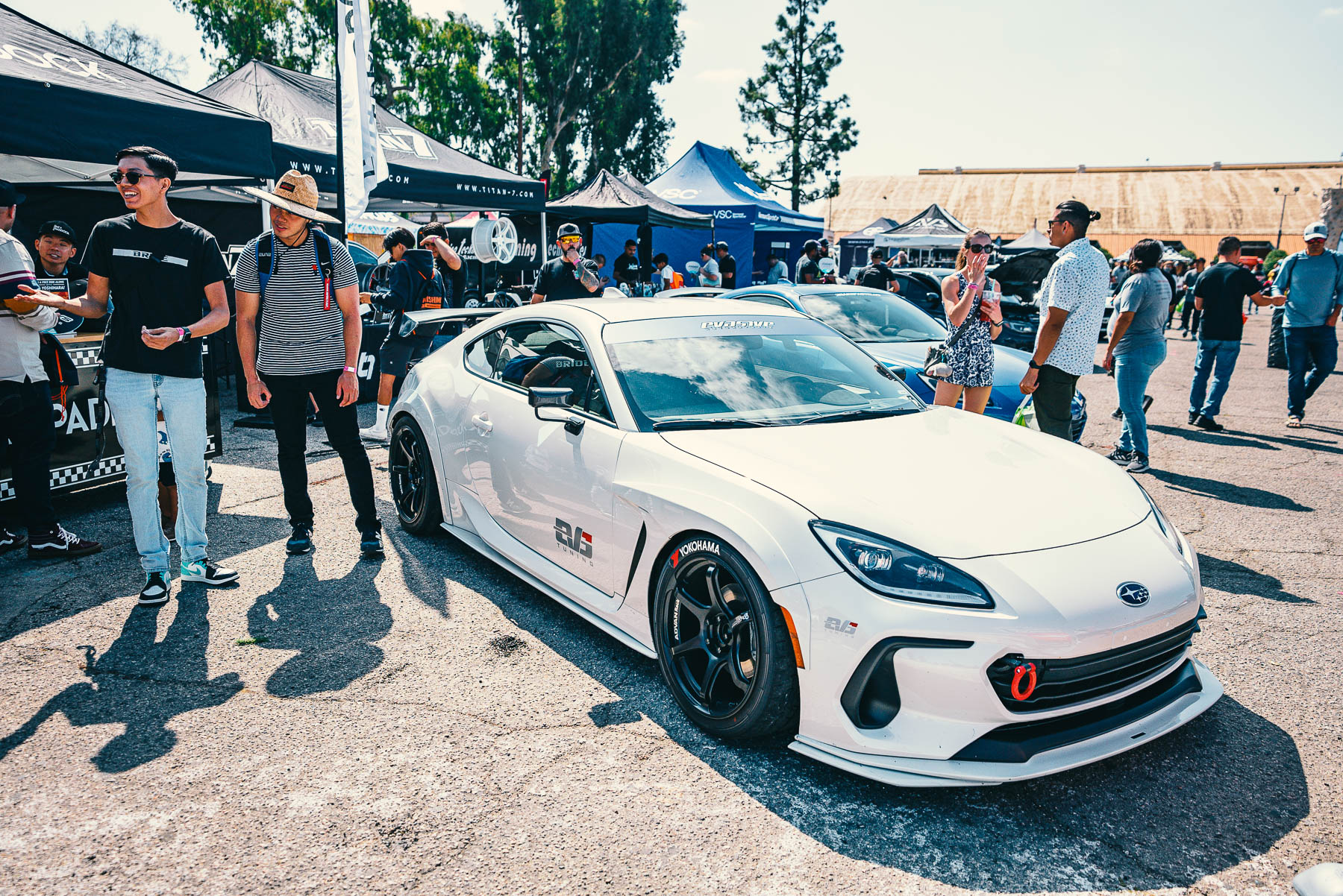 Showcar on display at Subiefect SoCal