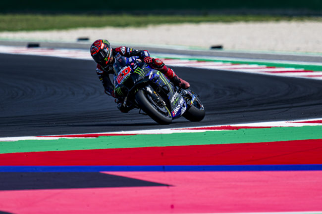 MotoGP Misano Turning on Track