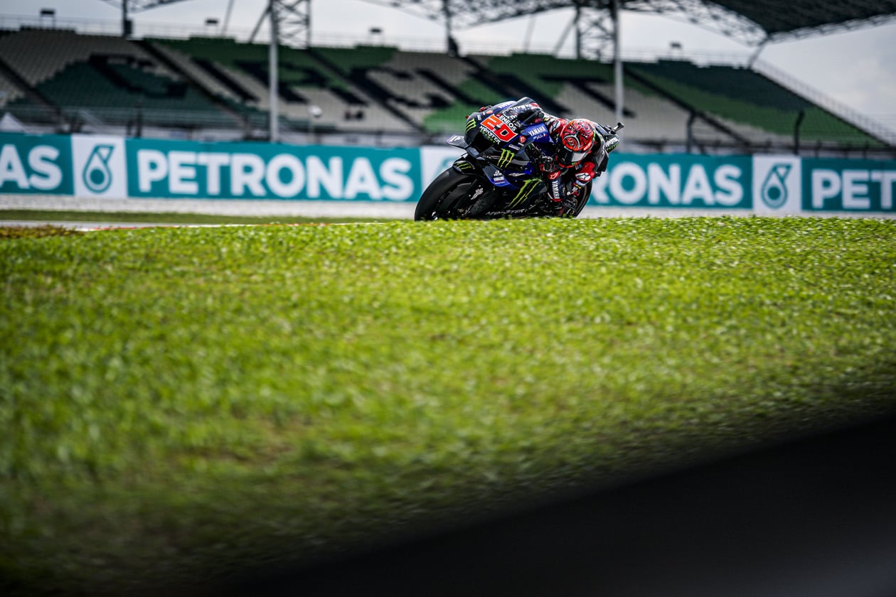 Quartararo in 2022 Malaysian MotoGP