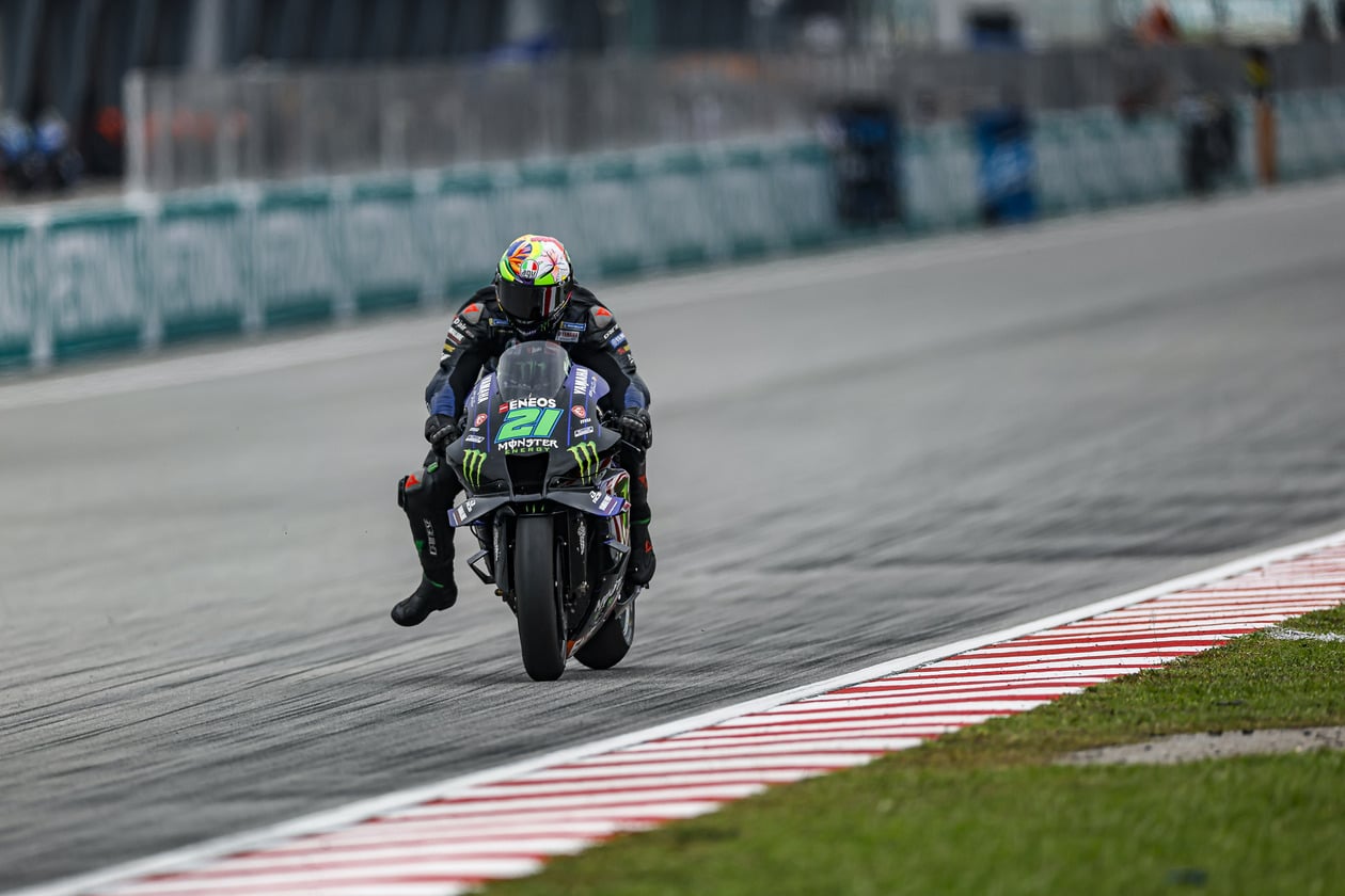 Quartararo in 2022 Malaysian MotoGP