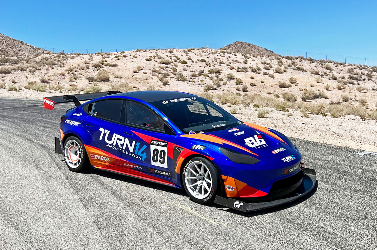 Pikes Peak Tesla SEMA 2022 Front