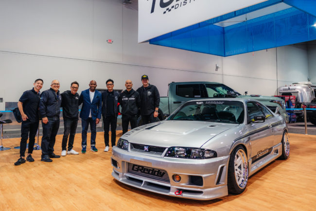 Sema 2022 Dai Yoshihara Showing off Nissan GT-R R33