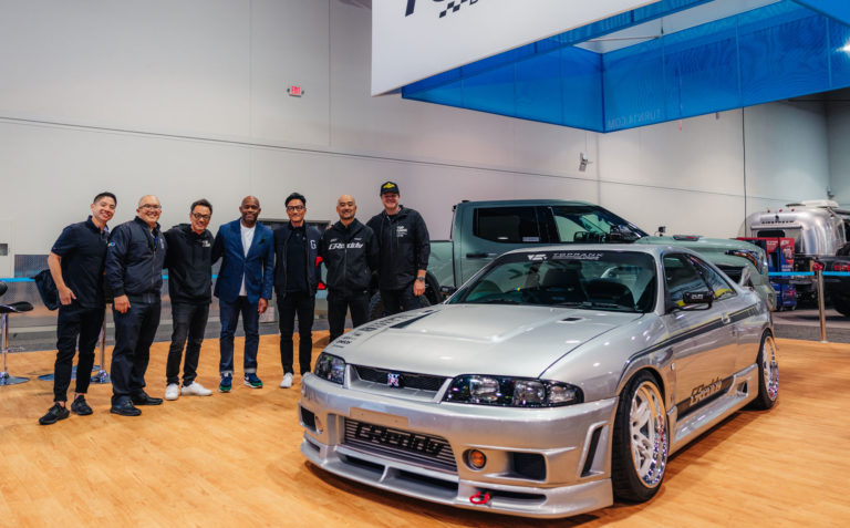 Sema 2022 Dai Yoshihara Showing off Nissan GT-R R33