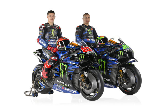 Team Livery sitting on bikes