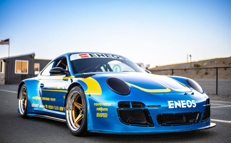 Blue ENEOS Porsche GT3