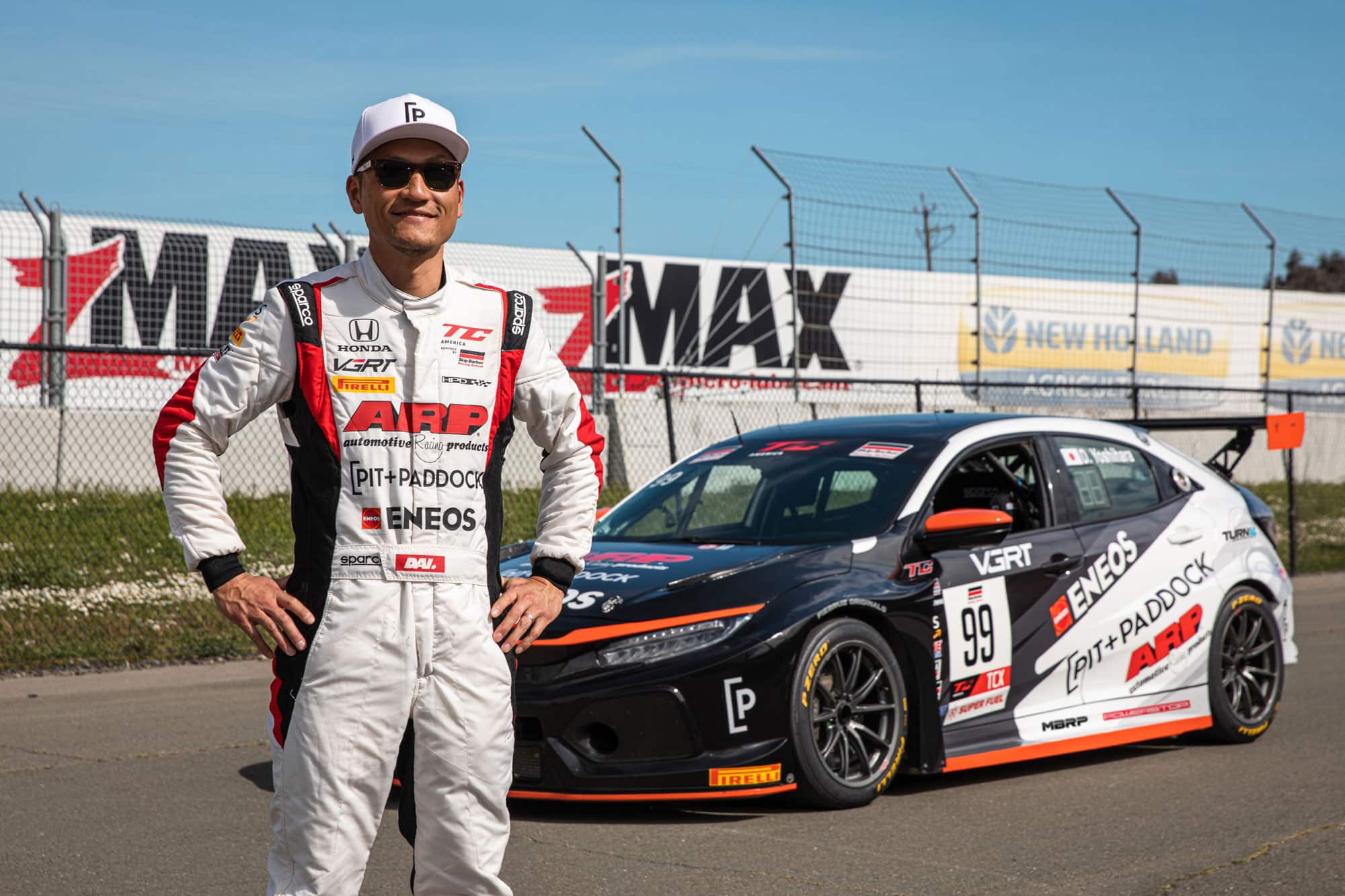 Yoshihara with Honda Civic Type R TCX