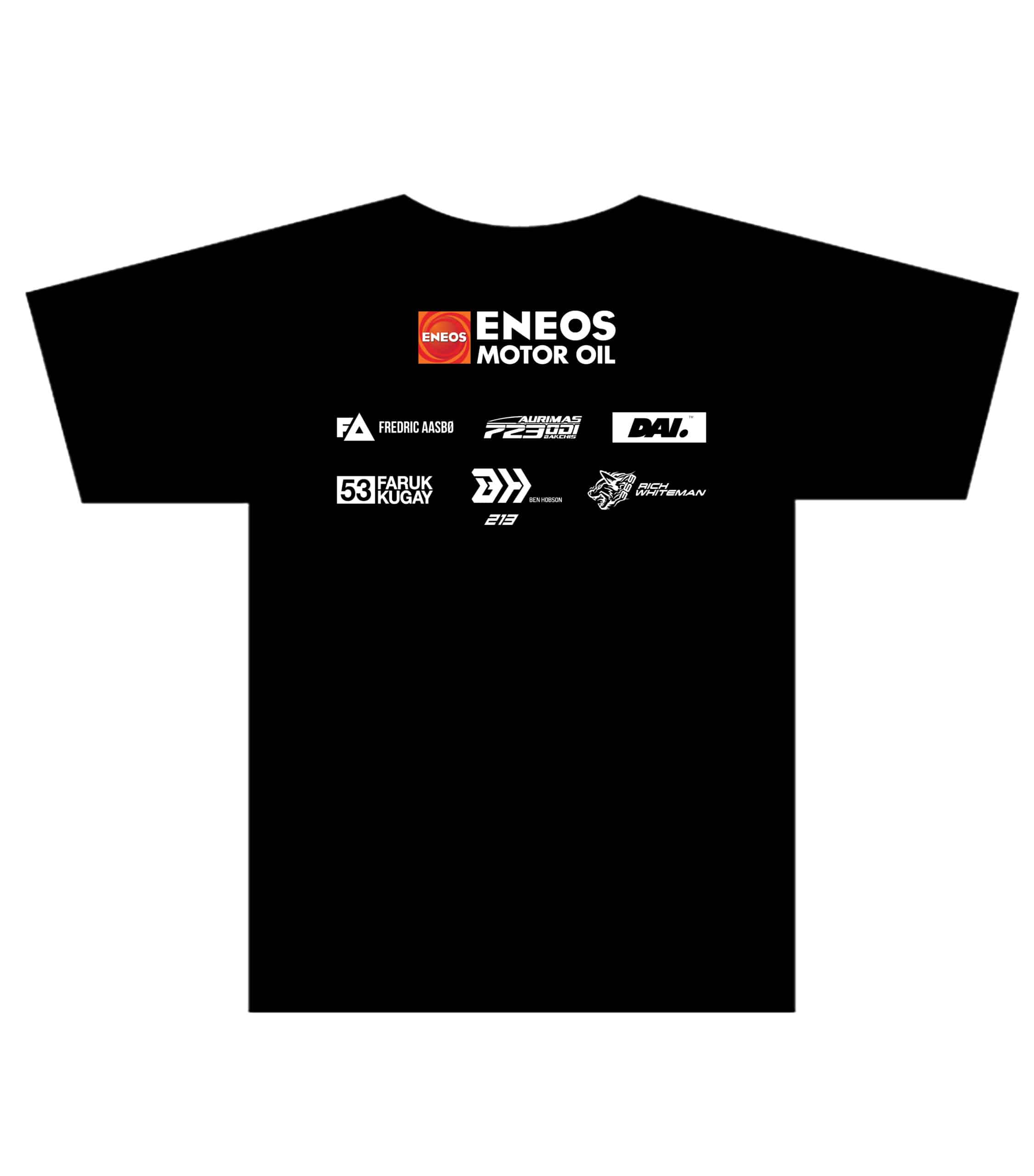 ENEOS Team T-Shirt Back Design