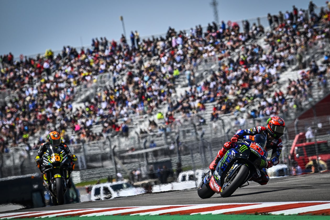 Two COTA MotoGP Racers