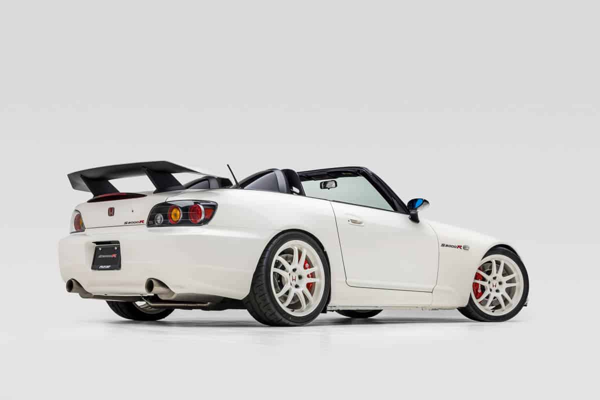 evasive s2000r rear side view